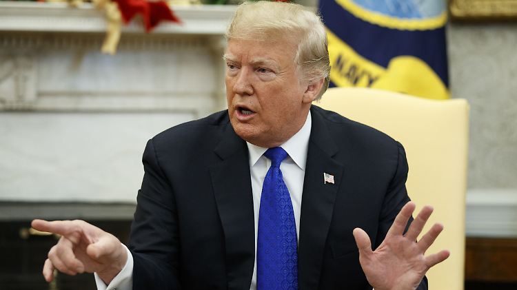 Der Mauerbau an der Grenze zu Mexiko ist für US-Präsident Donald Trump eine Herzensangelegenheit.