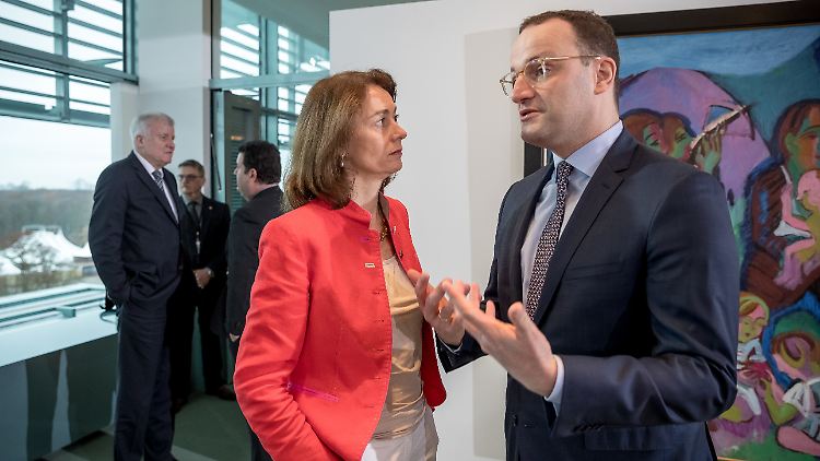 Justizministerin Barley und Gesundheitsminister Spahn gehören zu den Ministern, die eine Einigung erzielen konnten.