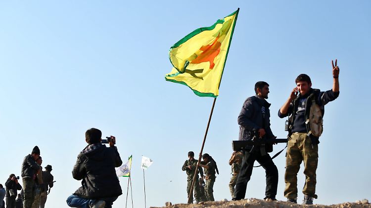 YPG-Kämpfer unterstützen den Kampf des Westens gegen den IS an vorderster Front.