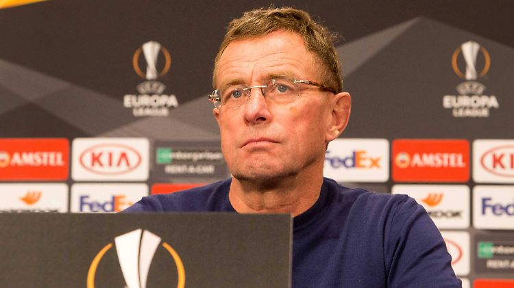 "Ich will nochmal betonen, wir sind die Mannschaft, die mit Abstand die meisten internationalen Spiele in Deutschland hatte": Ralf Rangnick.