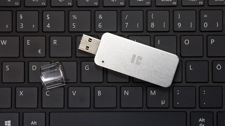 Der Trekstor i.Gear SSD-Stick Prime ist schneller als gewöhnliche USB-Sticks.