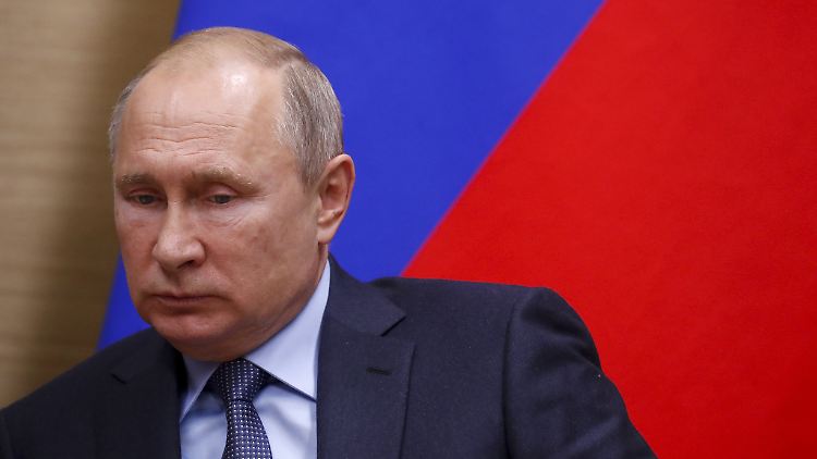 Sein Land wird weiterhin mit Sanktionen belegt bleiben: Russlands Präsident Wladimir Putin.