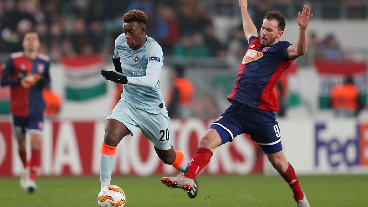 Gegen den FC Vidi aus Ungarn reicht es für den FC Chelsea nur zu einem Unentschieden.