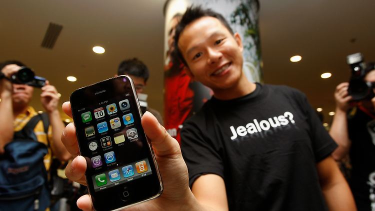 In den sozialen Medien fordern viele Chinesen angeblich einen Boykott der iPhones.