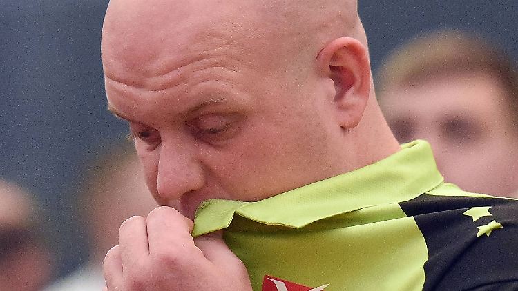 Michael van Gerwen schwächelt zur Unzeit - nämlich unmittelbar vor der WM.