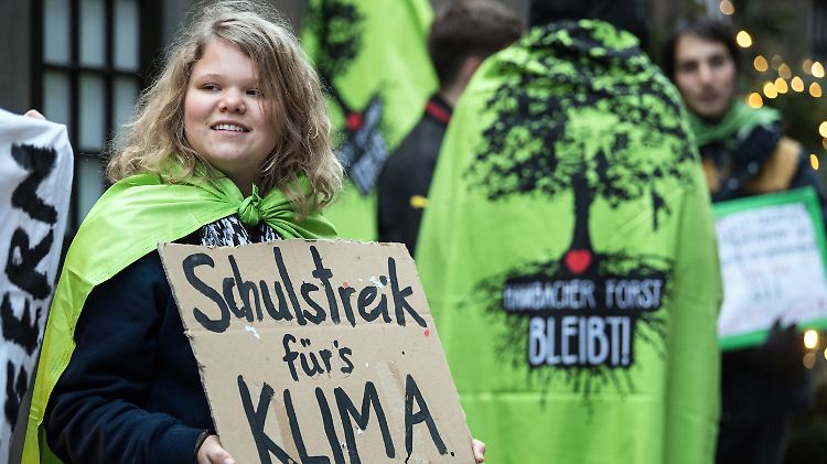 "Wir streiken, bis ihr handelt", lautete das Motto bei den Schüler