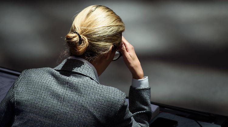 Die aktuelle Forsa-Umfrage dürfte Alice Weidel, Vorsitzende der AfD-Bundestagsfraktion, weniger erfreuen.