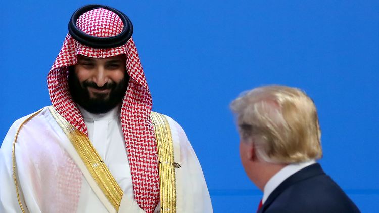 Kronprinz Mohammed bin Salman und US-Präsident Donald Trump arbeiten (noch) gut zusammen.