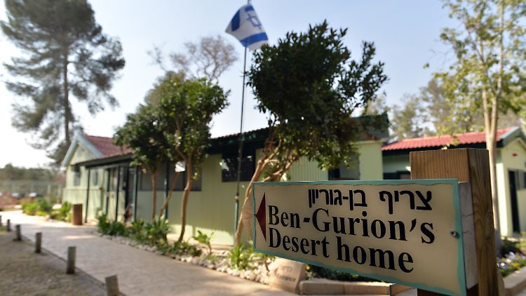 Auch Staatsgründer Ben Gurion lebte in einem Kibbuz. Er war Teil der Gemeinschaft in Sde Boker.