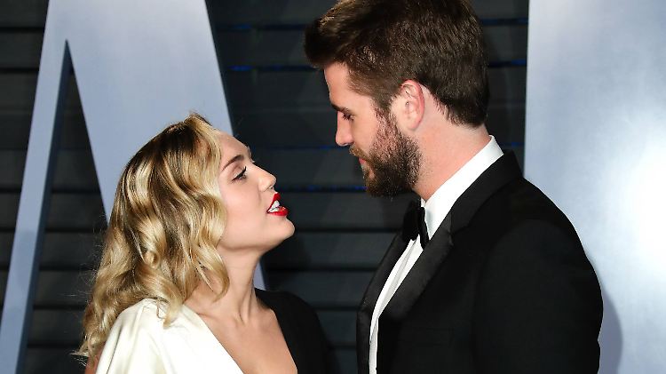 Läuft anscheinend: Miley Cyrus und Liam Hemsworth.