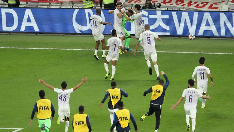 Jubel, Trubel, Heiterkeit: Al Ain FC greift tatsächlich nach dem Klub-WM-Titel.