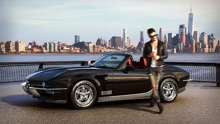 Rock Star heißt der Wagen, der die legende Sting Ray ehrt.