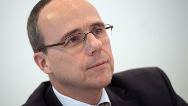 Innenminister Peter Beuth während einer Sitzung des Innenausschusses.