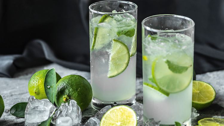 Gin, Limette und Soda - alles, was man für einen guten Drink braucht.