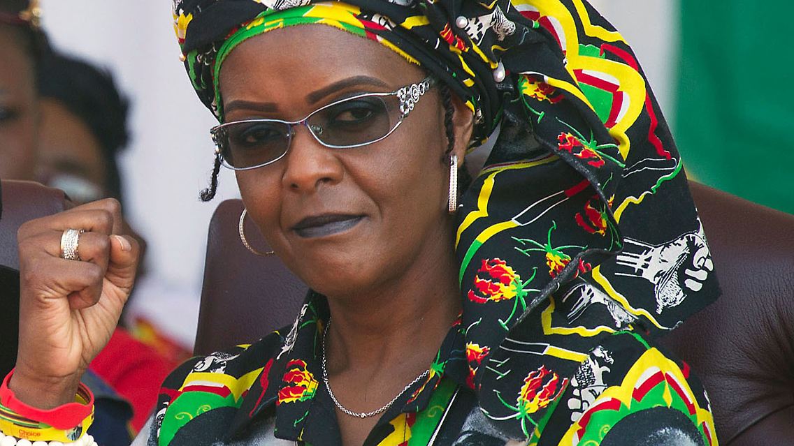 Grace Mugabe soll in einem Hotel in Südafrika ...