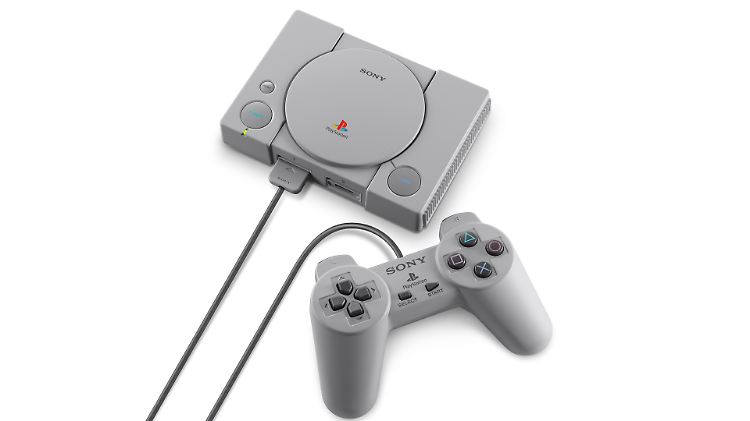 Sieht aus wie damals, ist aber kleiner: die Playstation Classic. 
