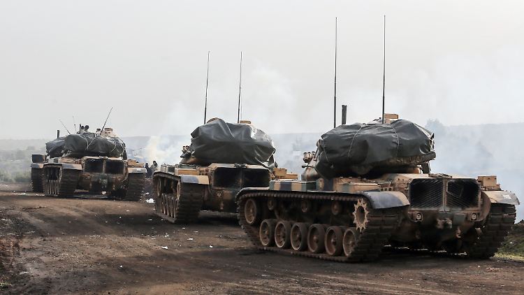 Bereits im Januar hatte die Türkei die Offensive "Olivenzweig" gegen kurdische Milizen in Afrin gestartet.