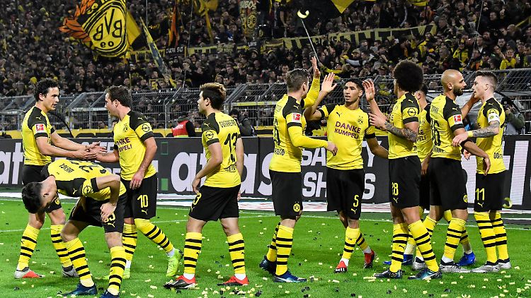 Ekstase in Schwarzgelb: Borussia Dortmund rauscht nach einer enorm starken Hinrunde in die Winterpause.
