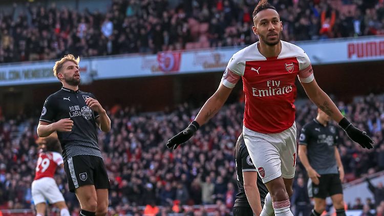 Pierre-Emerick Aubameyang schraubte seine Torausbeute auf zwölf Ligatreffer.