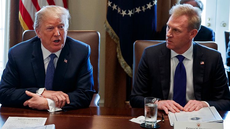Patrick Shanahan und Donald Trump: "Er wird großartig sein."