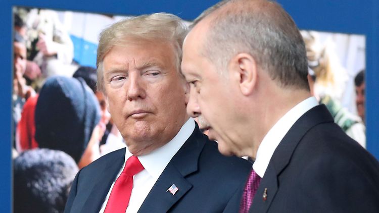 Donald Trump und Recep Tayyip Erdogan wollen bei der Neuordnung der Kräfteverhältnisse in Syrien zusammenarbeiten.