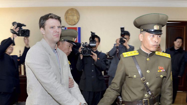 Warmbier fiel in nordkoreanischer Haft ins Koma und starb wenige Tage nach seiner Freilassung.