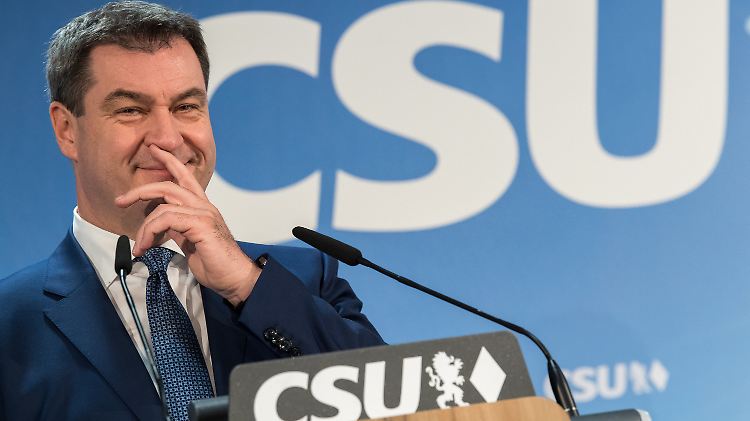 Bayerns Ministerpräsident Markus Söder soll am 19. Januar zum CSU-Chef gewählt werden.