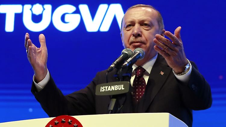 "Kenne Deine Grenzen", droht der türkische Präsident.
