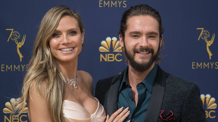 Heidi Klum und Musiker Tom Kaulitz zeigen sich derzeit schwer verliebt.