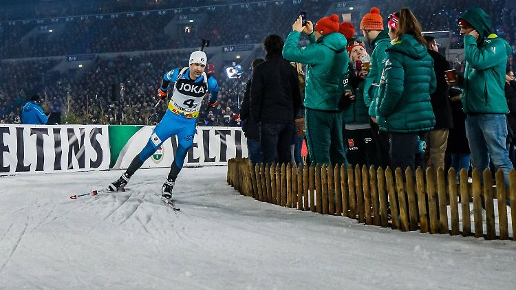 Ein letztes Mal Biathlon, ein letztes Mal auf Schalke: Ole Einar Björndalen macht endgültig Schluss.