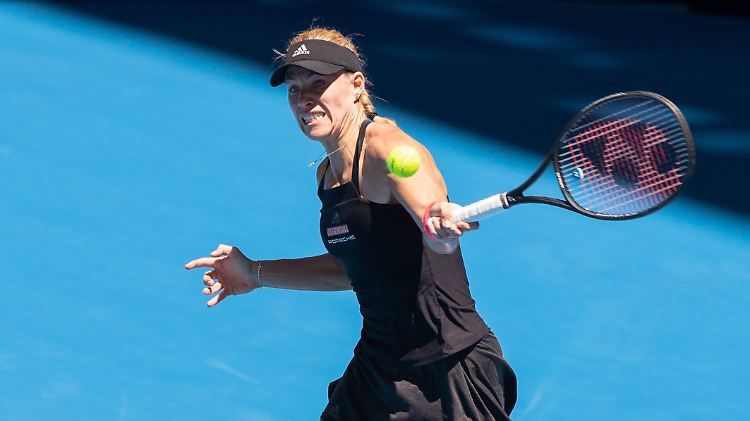 Angelique Kerber bleibt beim Hopman Cup im Einzel unbesiegt.