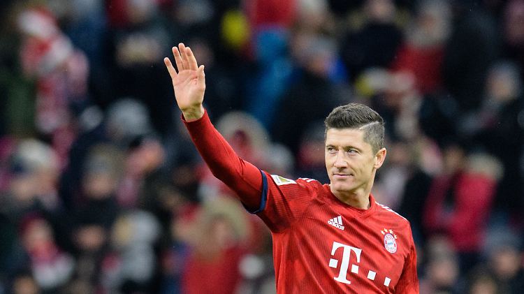 Von Abschied keine Spur: Robert Lewandowski.