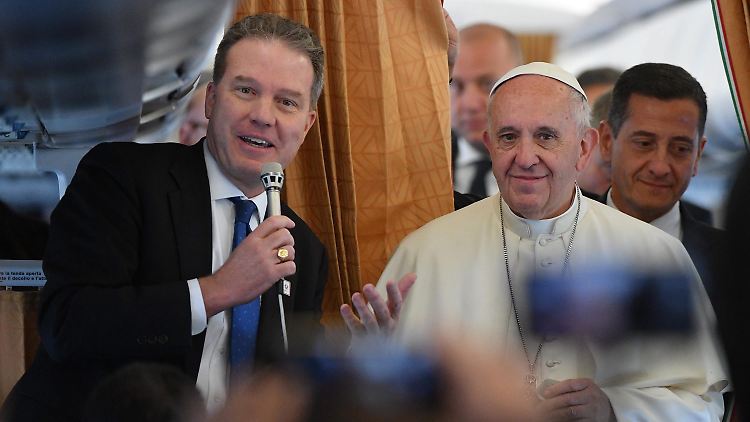 Greg Burke ist nicht mehr an der Seite des Papstes.