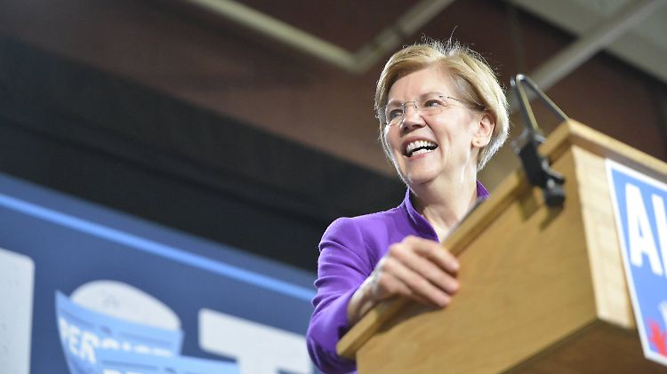 Elizabeth Warren gehört dem linken Flügel der Demokraten an.