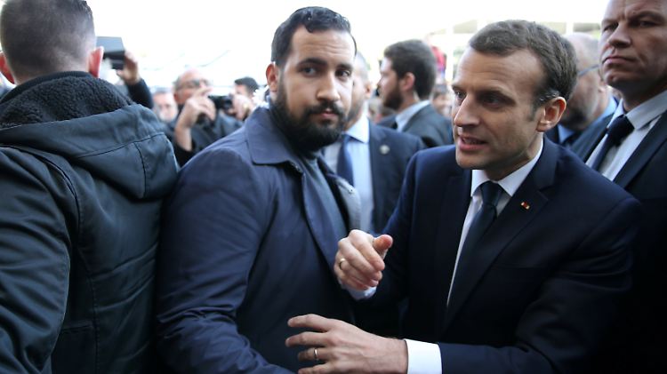 War Leibwächter Benalla eine Gefahr für den Präsidenten? Der Senat meint: Ja. 