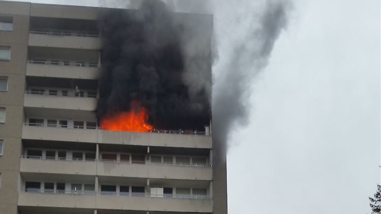 Brand in Puchheim.
