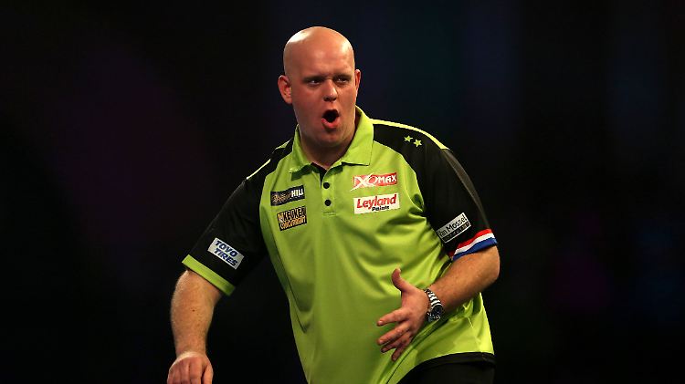 "Ich arbeite Woche für Woche hart, um hier so eine Leistung zu liefern": Michael van Gerwen.