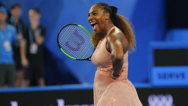 Noch nicht wieder ganz so souverän: Serena Williams.