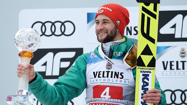 Knapp geschlagen, aber glücklich: Markus Eisenbichler.