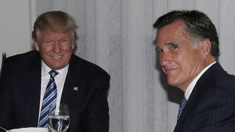 Eigentlich müssten sie sich wohlgesonnen sein. Schließlich sind Donald Trump und Mitt Romney alte Parteifreunde.