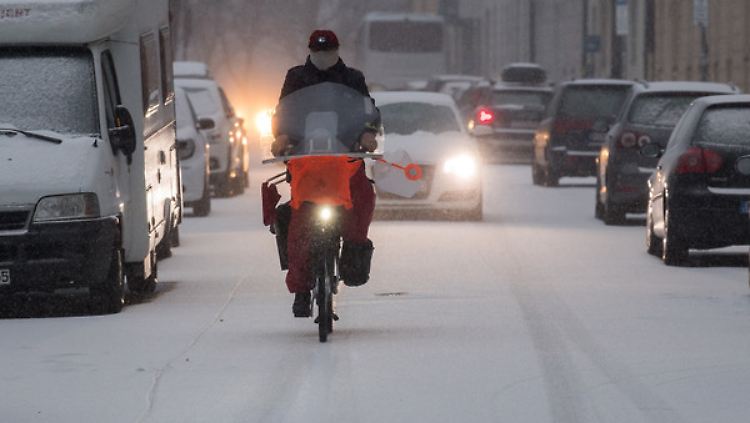 In München liegt bereits Schnee.