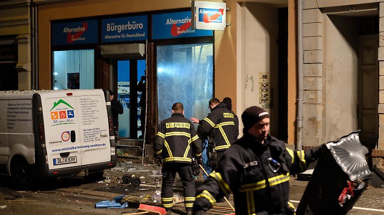 Verletzt wurde bei der Explosion niemand.