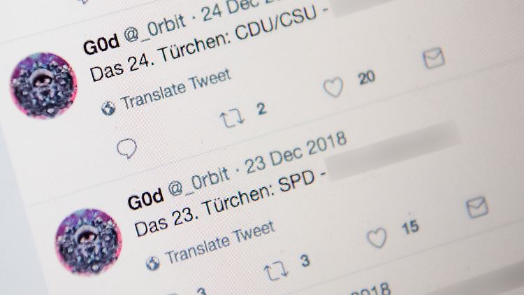 Hacker-Adventskalender: Ein Twitter-Account veröffentlichte im Dezember täglich neue Daten und Dokumente von Politikern und Promis.