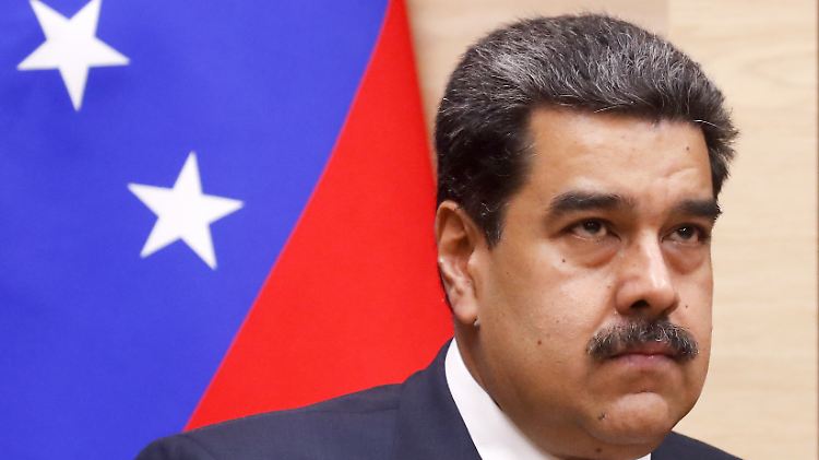 Nicolás Maduro wird vorgeworfen, mit einer unfairen Wahl an seine zweite Amtszeit gelangt zu sein.