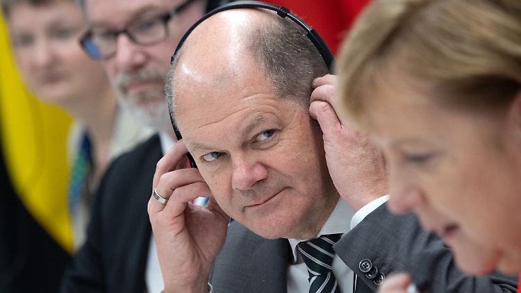 Wird Olaf Scholz Bundeskanzlerin Angela Merkel beerben?