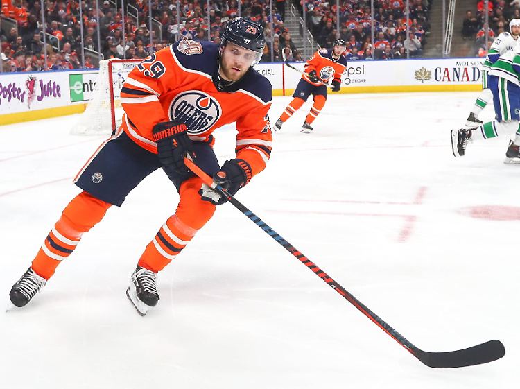 Leon Draisaitl bleibt gegen die Kings blass.