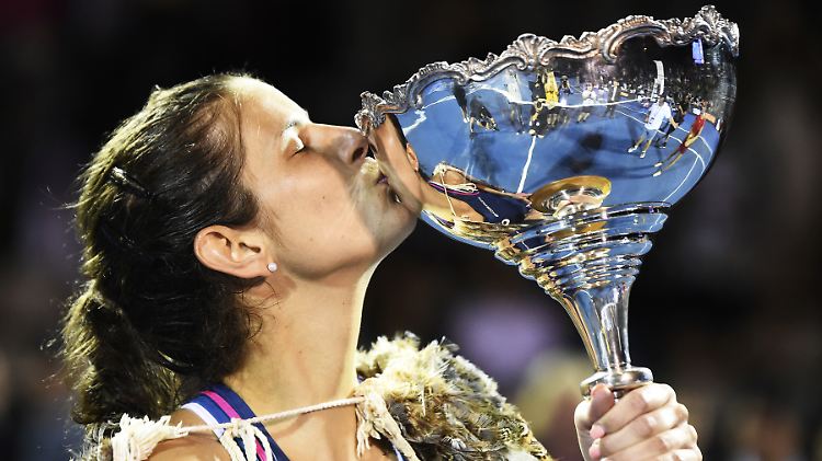 Tennis-Profi Julia Görges darf sich bereits über ihren zweiten Sieg in Auckland freuen.