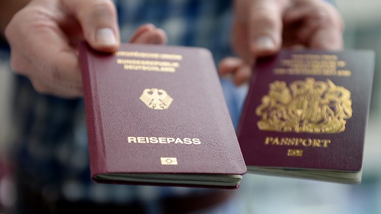 Der deutsche Pass ist bei vielen Briten beliebt.