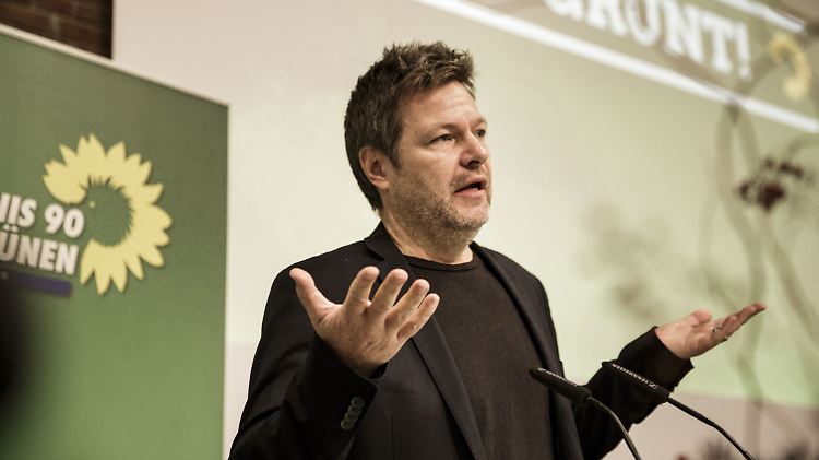 Robert Habeck wollte eigentlich nur auf die Landtagswahl in Thüringen aufmerksam machen.