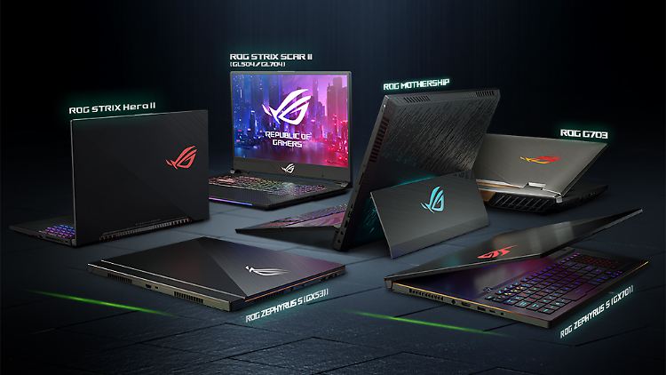 Auf der CES stellen Asus (im Bild) und Acer neue Notebooks für Gamer vor. 